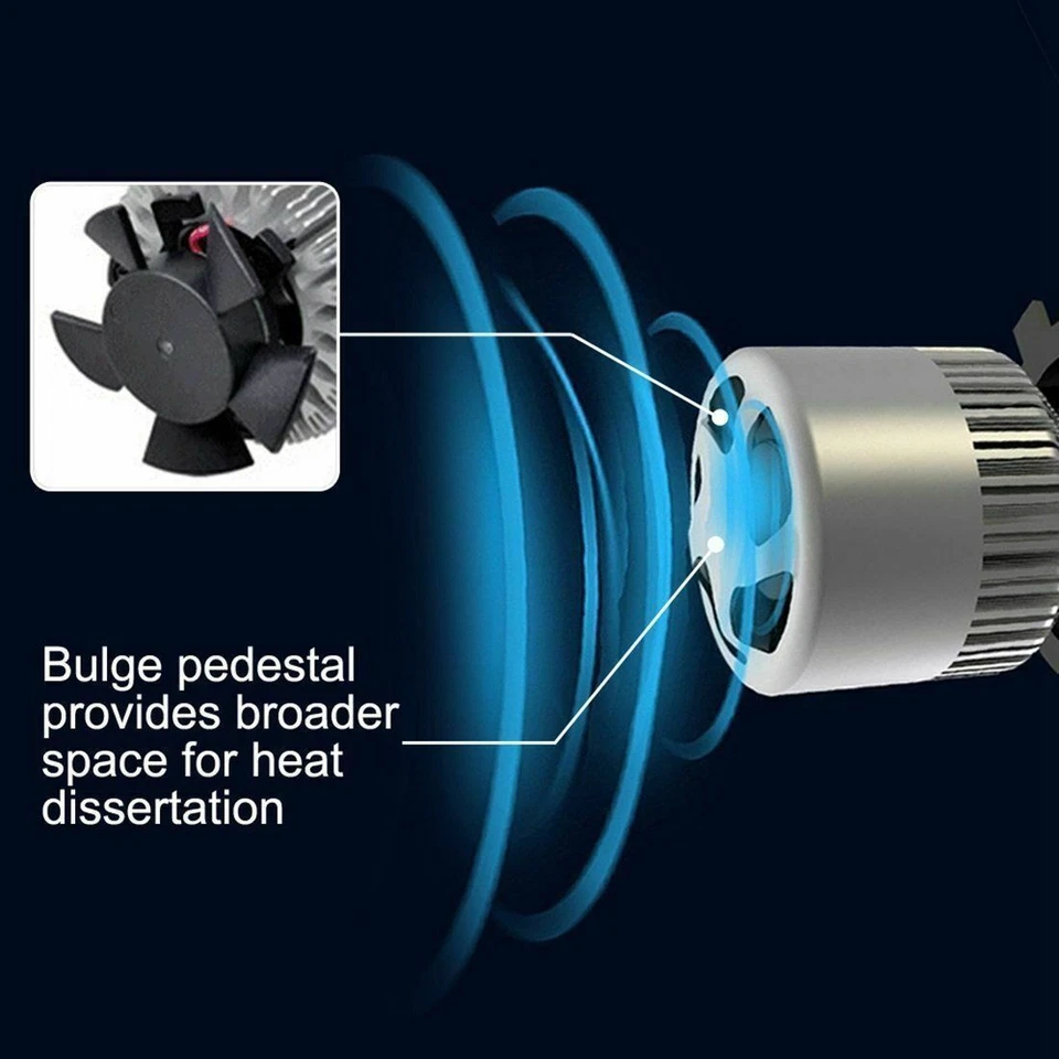 Para LINCOLN Town Car 1990-2002 - 2X 9007 HB5 6000K Bombilla LED Luz Alta/Baja Foto 3 de 4