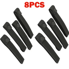 8PCS 6" MOD MOLLE PALS Modular Web Gear Replacement Tie Straps Black