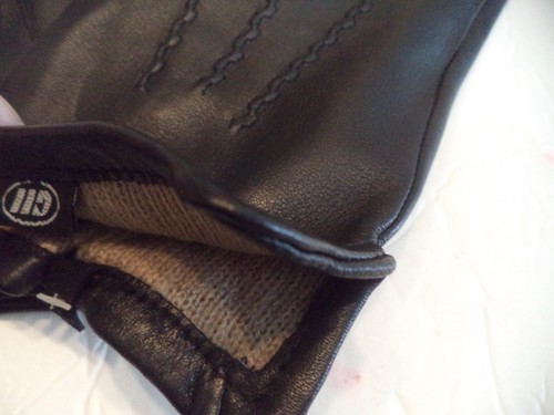 Men's Deluxe Genuine Leather Driving Gloves,Black $54 - 第 2/4 張圖片