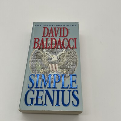 Simple Genius (King & Maxwell) - Hardcover By Baldacci, David - GOOD. BK