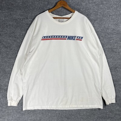 VINTAGE Y2K Nike There is No Finish Line T Shirt XXL Running 90s