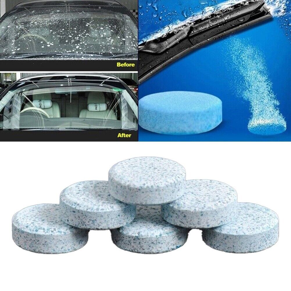 50x Screenwash Tablets Windscreen Cleaner Effervescent High Quality Washer CAR