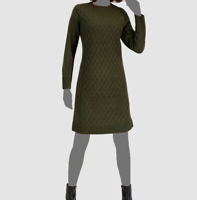 $99 Inc International Concepts Women's Green Cable-Knit Sweater