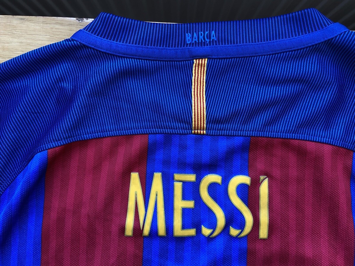 BARCELONA 2016 2017 HOME SHIRT JERSEY LONG SLEEVE NIKE 776847-481