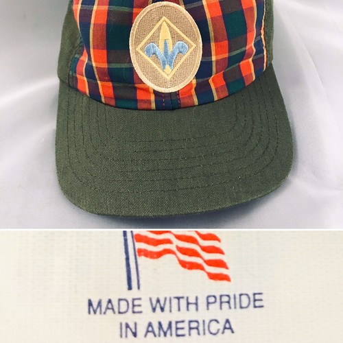 Green Cap Webelos Twill Hat Size M/L 