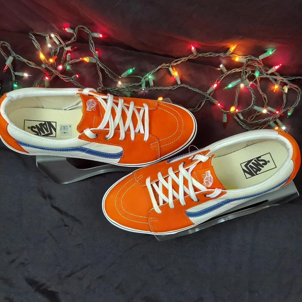 NEW Retro Vans SK8-Low Leather Skate Shoes SZ 13 PUFFIN'S NEW Retro Vans SK8-Low Leather Skate Shoes SZ 13 PUFFIN'S
