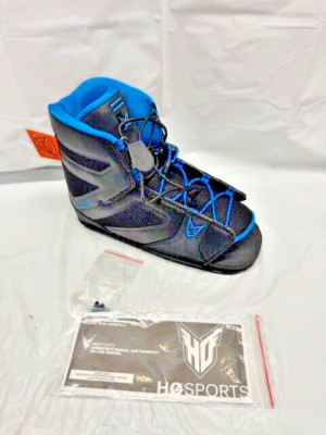 HO 19 freeMAX Direct Connect Water Ski Boot BINDING Black/Blue Womens Size 10-15