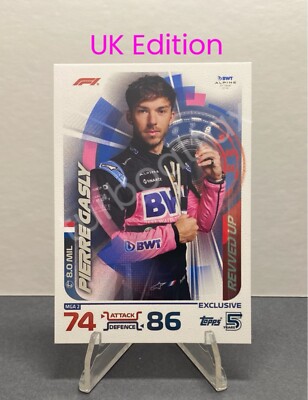 2024 Topps F1 Turbo Attax Pierre Gasly Revved Up Mega Tin Exclusive MGA2 - UK