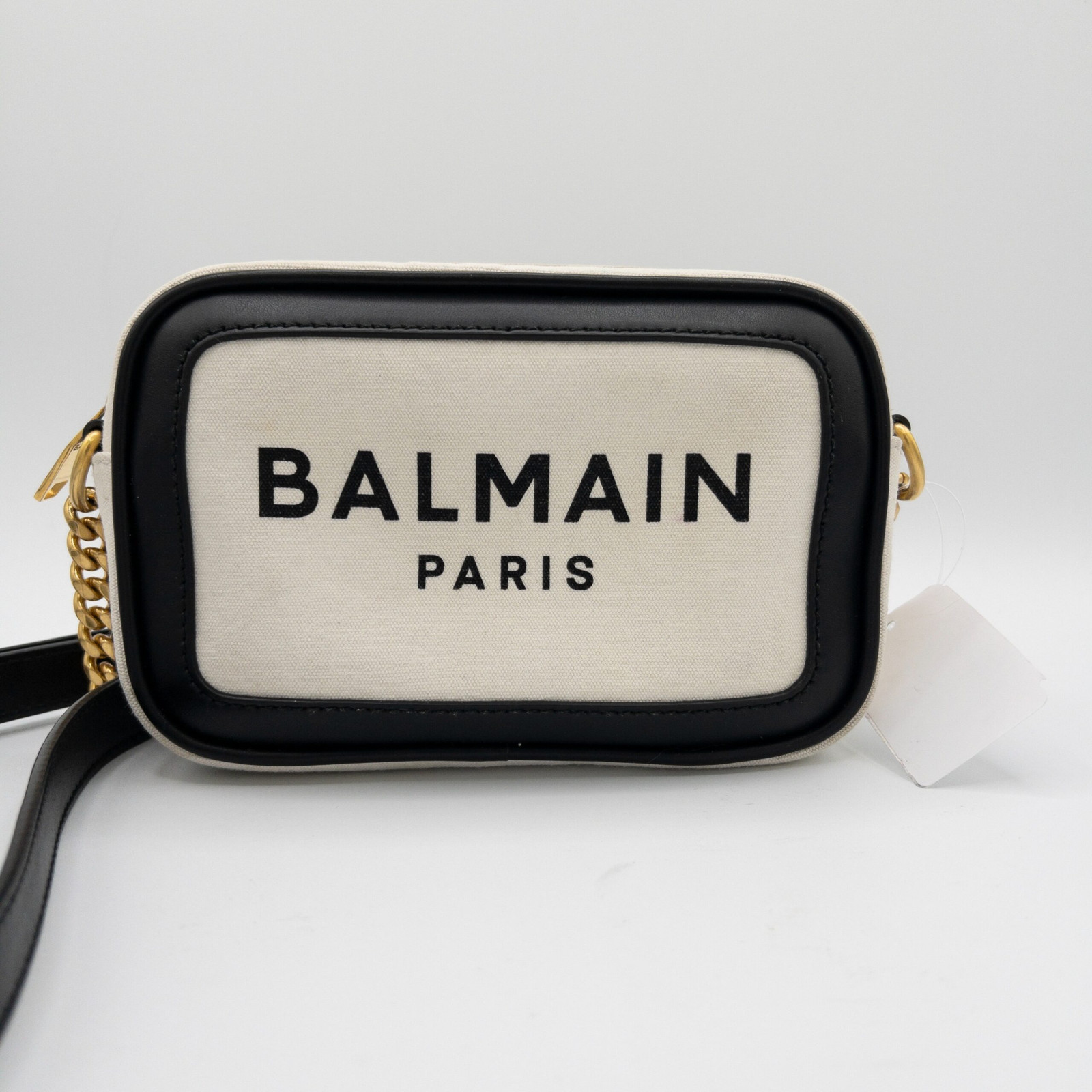 Balmain BArmy Crossbody Camera Bag Made in Italy Gem