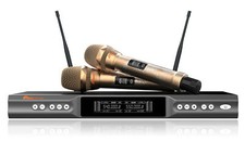 IDOLmain UHF-X2D Karaoke Microphone Golden Dragons Engraved Performance