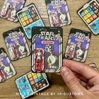 Star Wars Micro Vintage: [CARDED] Chrome Death Star Droid figure (JP Customs)
