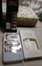 Sally Hansen Salon Effects Perfect Manicure Nails  Outside The Line + Unbranded