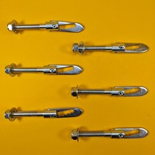 6X Antiluce™ Fastener M12 x 64mm Bolt On | Drop Lock Horsebox, Trailer-Tailgate