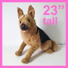 Douglas like German Shepherd Dog Plush Toy E J Classic Realistic Large Jumbo 23"