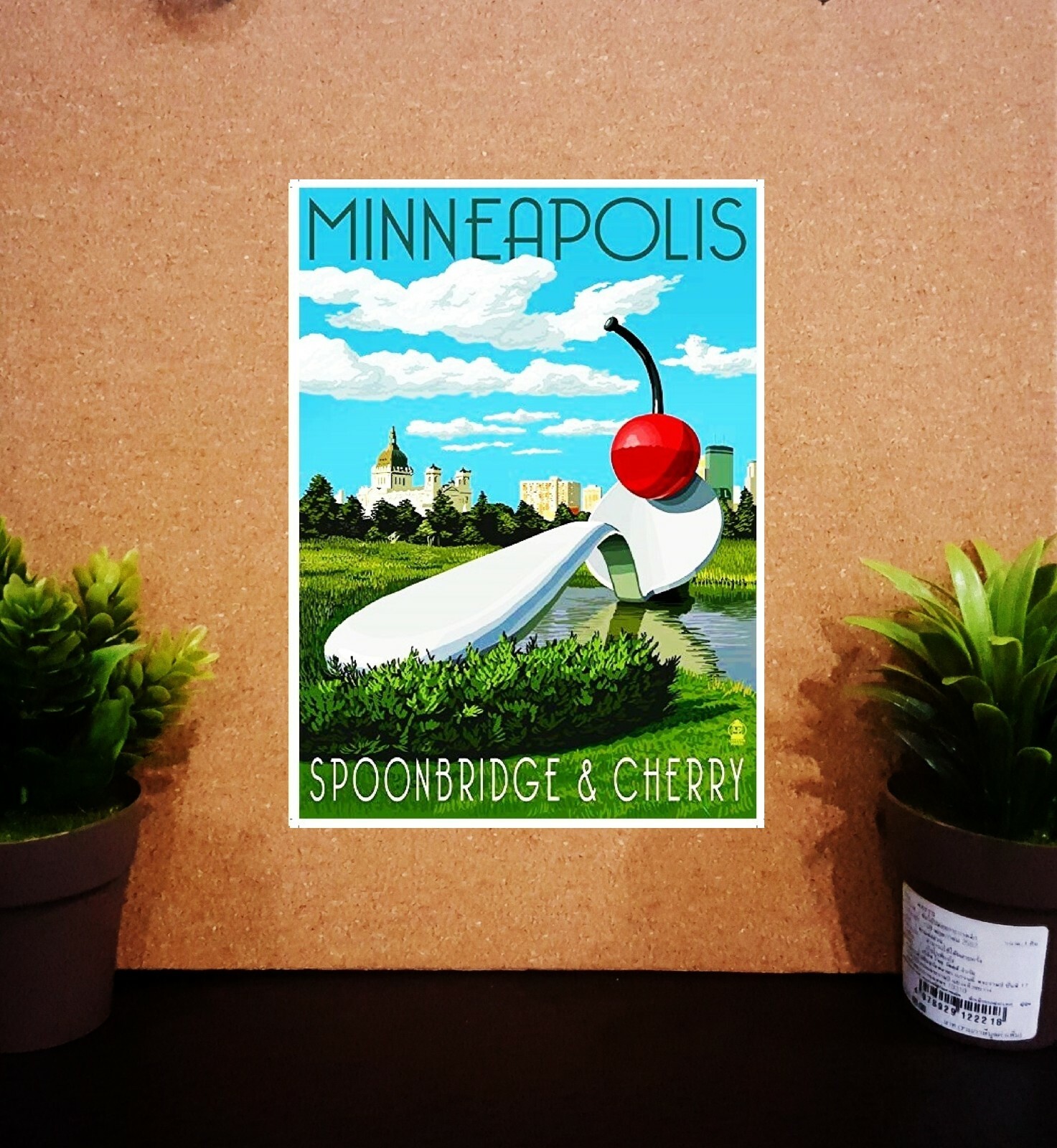 Minnesota Missouri Mississippi States USA Fridge Retro 2x3" BUY