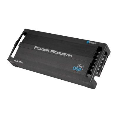 POWER ACOUSTIK RZ5-2500DSPB DSP BLUETOOTH 2500 WATT 5 CHANNEL CAR