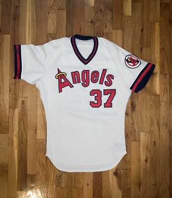 DONNIE MOORE AUTHENTIC Rawlings CALIFORNIA ANGELS Anaheim White