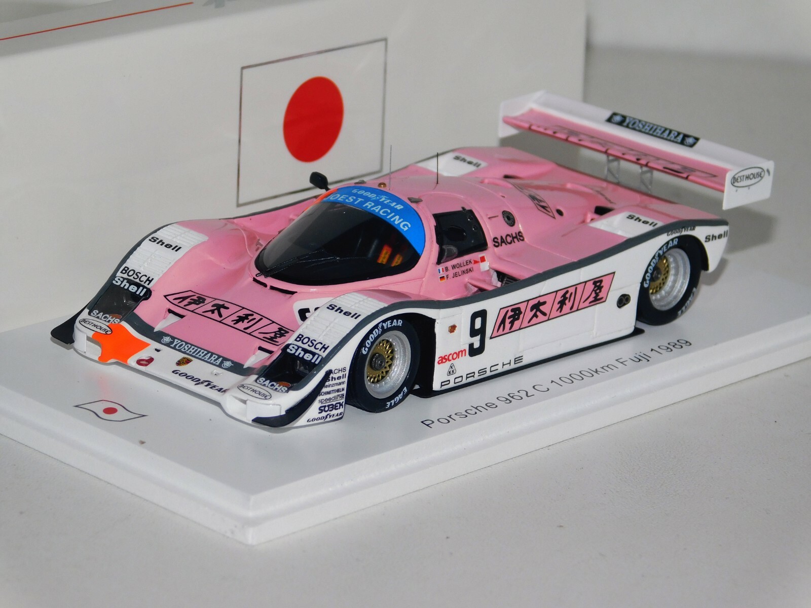 ポルシェ 962C #9 3rd LM 1989 Spark 1/43 S0953 伊太利屋
