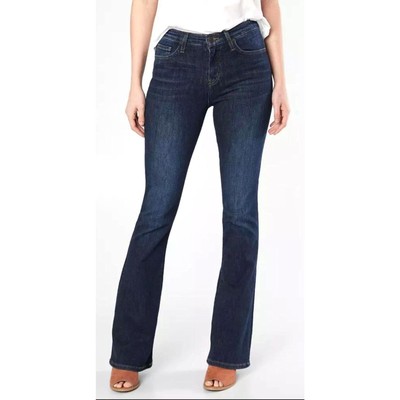 Flying Monkey Women's High Rise Flare Stretch Denim Jeans Size 24
