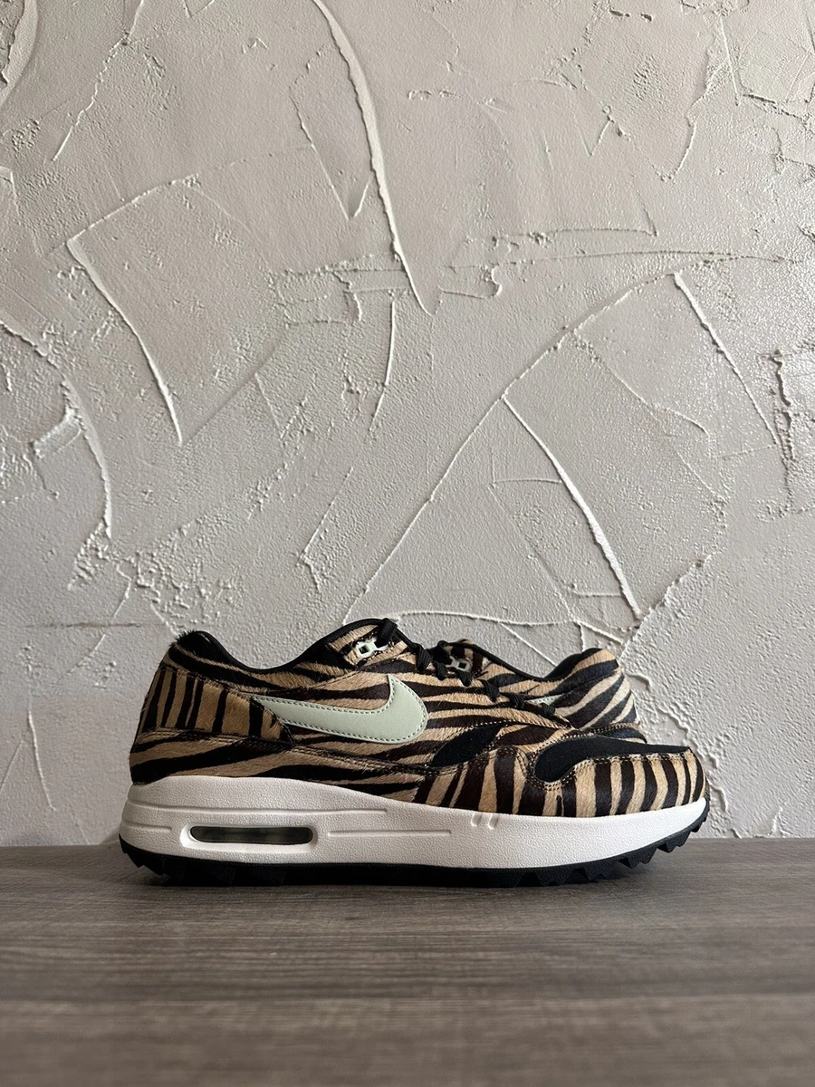 Nike Air Max 1 G NRG Golf Tiger DH1301-800 Men’s Size 11.5 Missing Lid