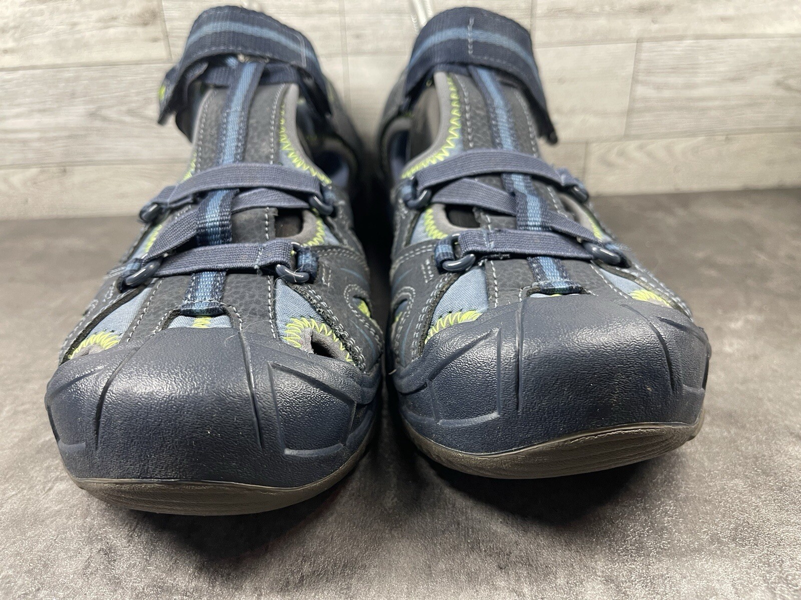 Merrell Hydro Hiker Sandali Ragazzo 7 M Scarpe Blu Trail Impermeabili Sport Acquatici