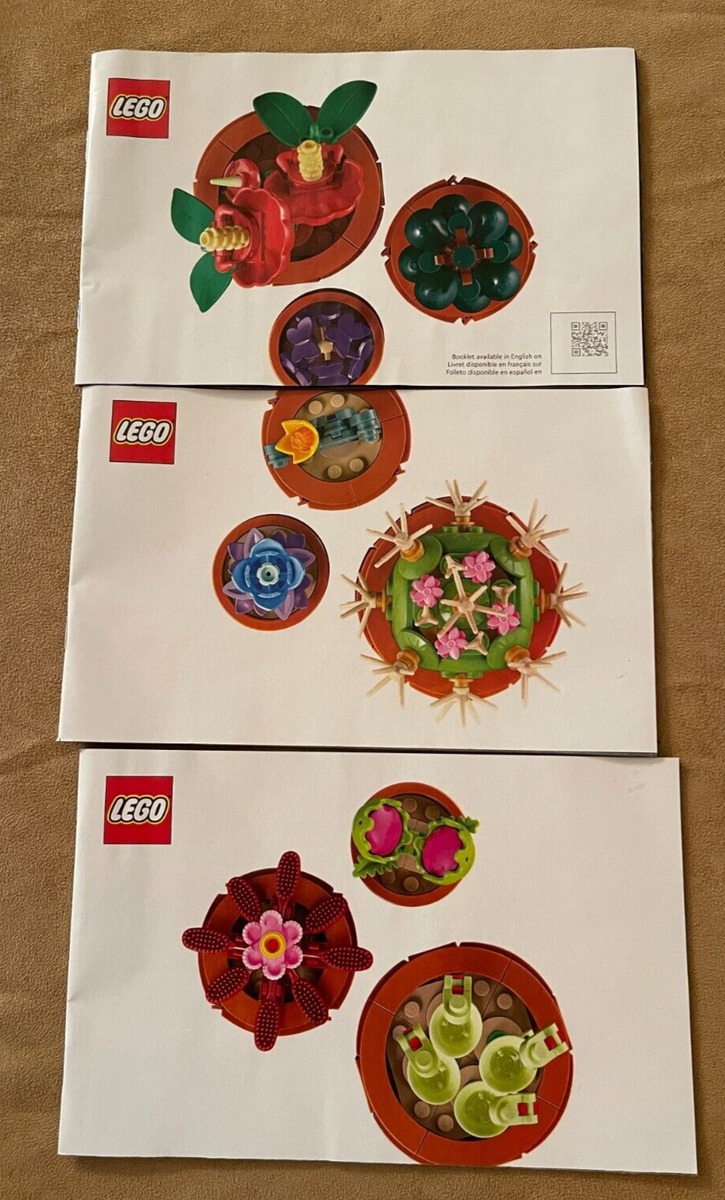 10329 LEGO INSTRUCTION BOOKS ONLY Icon Tiny Plants manual | eBay
