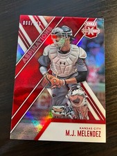 M.J. MELENDEZ 2017 PANINI ELITE EXTRA EDITION ASPIRATIONS RED PARALLEL RC /150