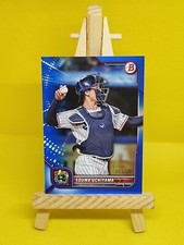 2022 Bowman NPB Nippon Professional Baseball Blue #'d 015/150 Souma Uchiyama #64