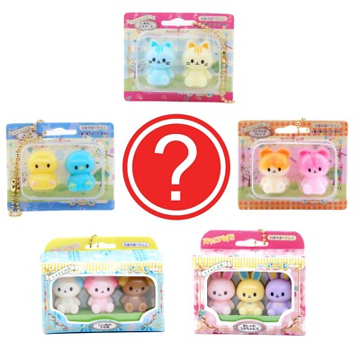Blind Box Japan Cute Tiny Toy Animal Cat Bunny Dog Box 1 Random Mini  Figure