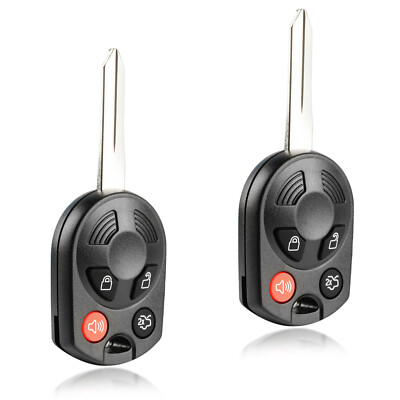 2 For 2006 2007 2008 2009 2010 2011 2012 - Ford Focus Fusion Car Remote Key Fob