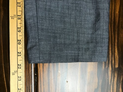 AB Studio Pants, Women's Size 4, Gray, Dress Pants, Capri - Picture 5 of 8