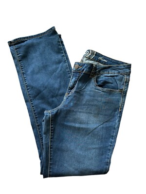 SO Womens Jeans Blue Size 17 Regular Bootcut Denim