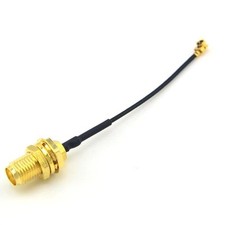 5cm 2pc RF Connector Pigtail Cable SMA Female Bulkhead to Ufl./ipx Extension