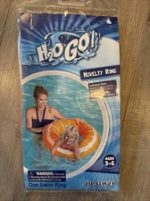 Bestway Inflatable Swim Ring (Orange Slice) NEW ages 3-6