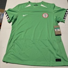 Nike Nigeria 2023 Stadium Home Dri-FIT Soccer Jersey Womens XL Green XLarge