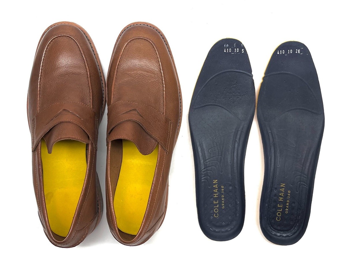 Cole Haan Men\'s Casual Loafers brown leather Grand Ambition 360 sz 12M slip on Men main image 2