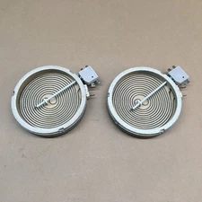 Set of 2 Genuine Samsung Range 6.5" Heating Element DG47-00023A - TESTED