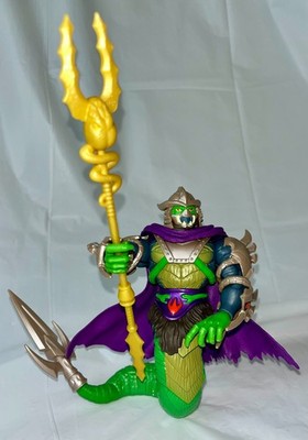 MOTU x TMNT Turtles of Grayskull Super Shredder figure loose complete Mattel