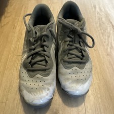 Baseball Cleats, Nike Diamond Fastflex, Gray, Boys Size 4.5Y