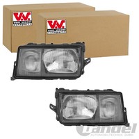 2X VAN Wezel H4/H3 Scheinwerfer SET Links+Rechts Passend FüR MERCEDES-BENZ 190