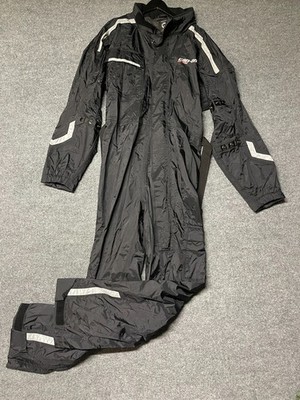 Can-Am BRP Spyder One Piece Rain Suit XL Black Waterproof Sealed Seam Motorcycle