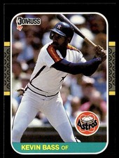 1987 Donruss Kevin Bass Houston Astros #410