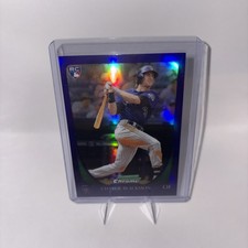 2011 Bowman Draft Chrome Purple Refractor Charlie Blackmon RC Colorado Rockies