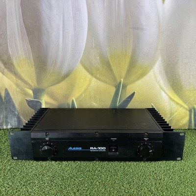 Alesis RA-100 Reference Amplifier   100 Watt Stereo Endstufe Verstärker