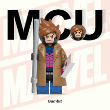 X-men 97 Gambit Custom Minifigure 2 in gift for fan Birthday gift Keychain
