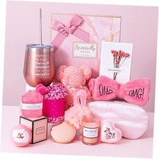 Gifts Basket for Women - Birthday Gifts for Women,Women Gifts Set Contains Pink