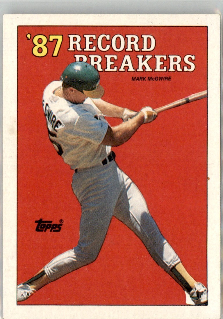 1988 Topps Mark McGwire Oakland Athletics #3