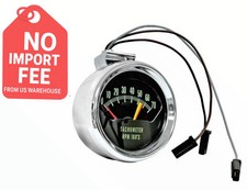 1966 Chevolet Chevelle El Camino Tachometer 5600 Redline Chrome New Dii 1966 Chevolet Chevelle El Camino Tachometer 5600 Redline Chrome New Dii