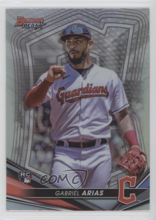 2022 Bowman's Best Refractor Gabriel Arias #47 Rookie RC 0wd0