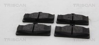 Triscan Bremsbelagsatz, Scheibenbremse 8110 13109 FüR Toyota